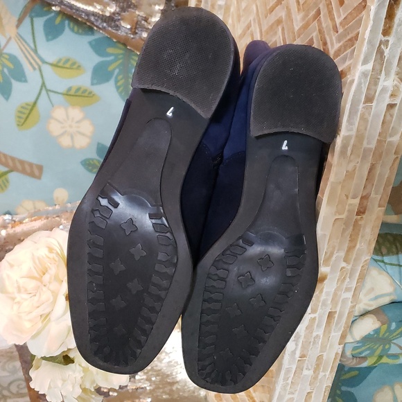 Aquatalia Navy Blue Boots ladies size 7 - Picture 7 of 9